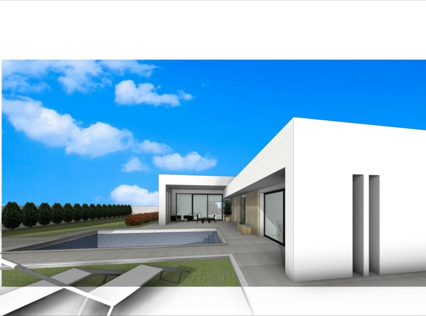 Obra nueva - Villa -
Aspe - Poligono 19