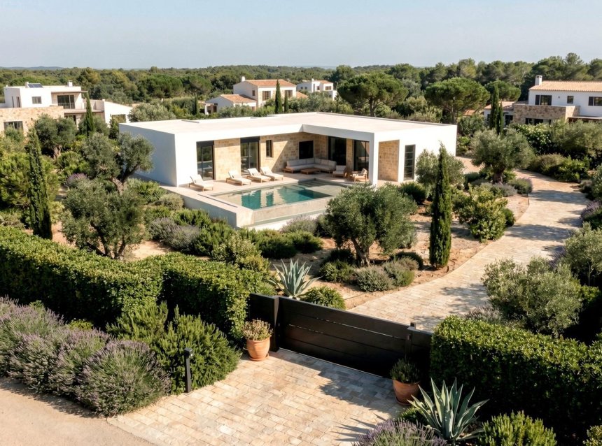 Obra nueva - Villa -
Aspe - urbanizaciones