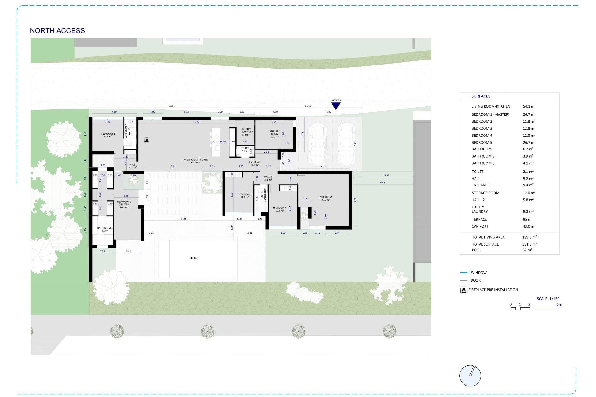 Obra nueva - Villa -
Banos y Mendigo - Altaona Golf