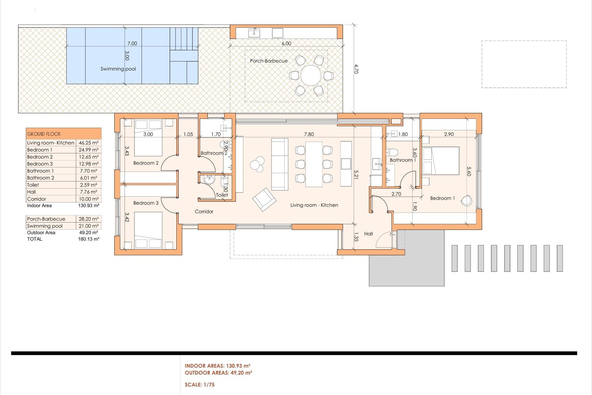 Obra nueva - Villa -
Banos y Mendigo - Altaona Golf