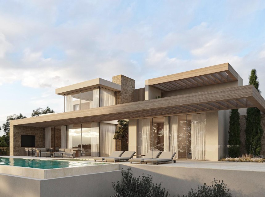 Obra nueva - Villa -
Benissa - Cala de la Fustera