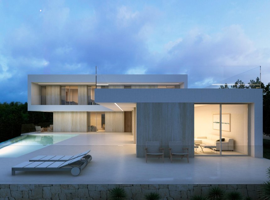 Obra nueva - Villa -
Benissa - Cala La Fustera