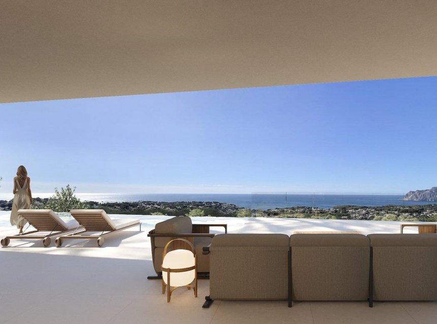 Obra nueva - Villa -
Benissa - Montemar