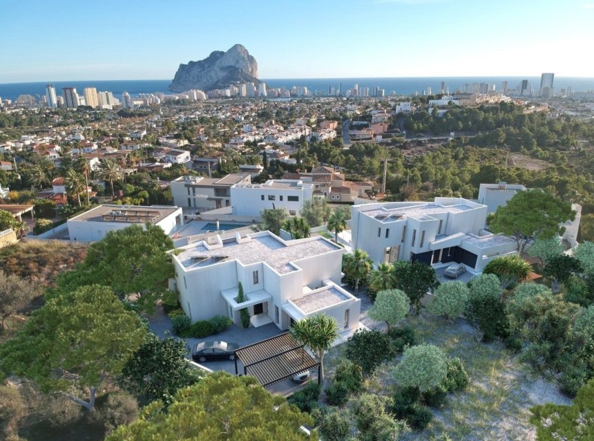 Obra nueva - Villa -
Calpe - Cometa