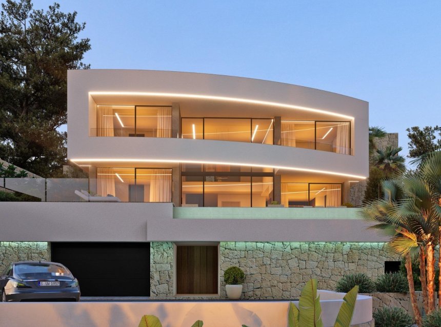 Obra nueva - Villa -
Calpe - Empedrola