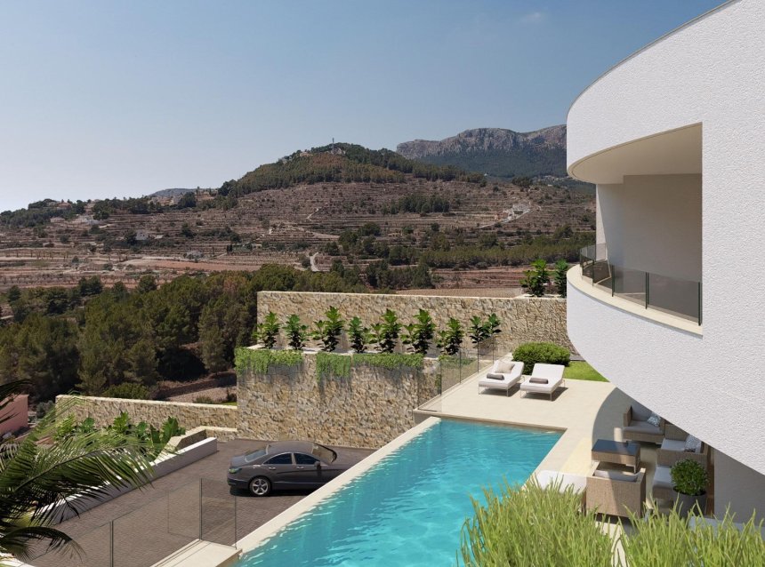 Obra nueva - Villa -
Calpe - Empedrola