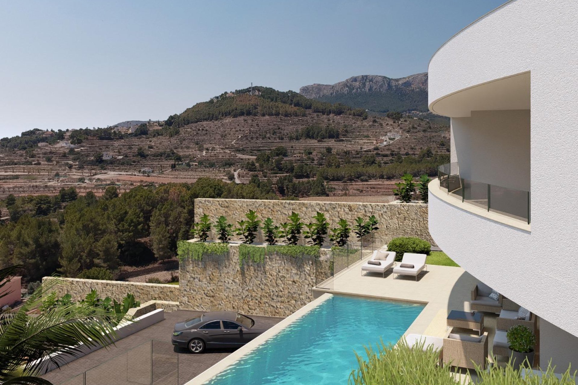 Obra nueva - Villa -
Calpe - Empedrola