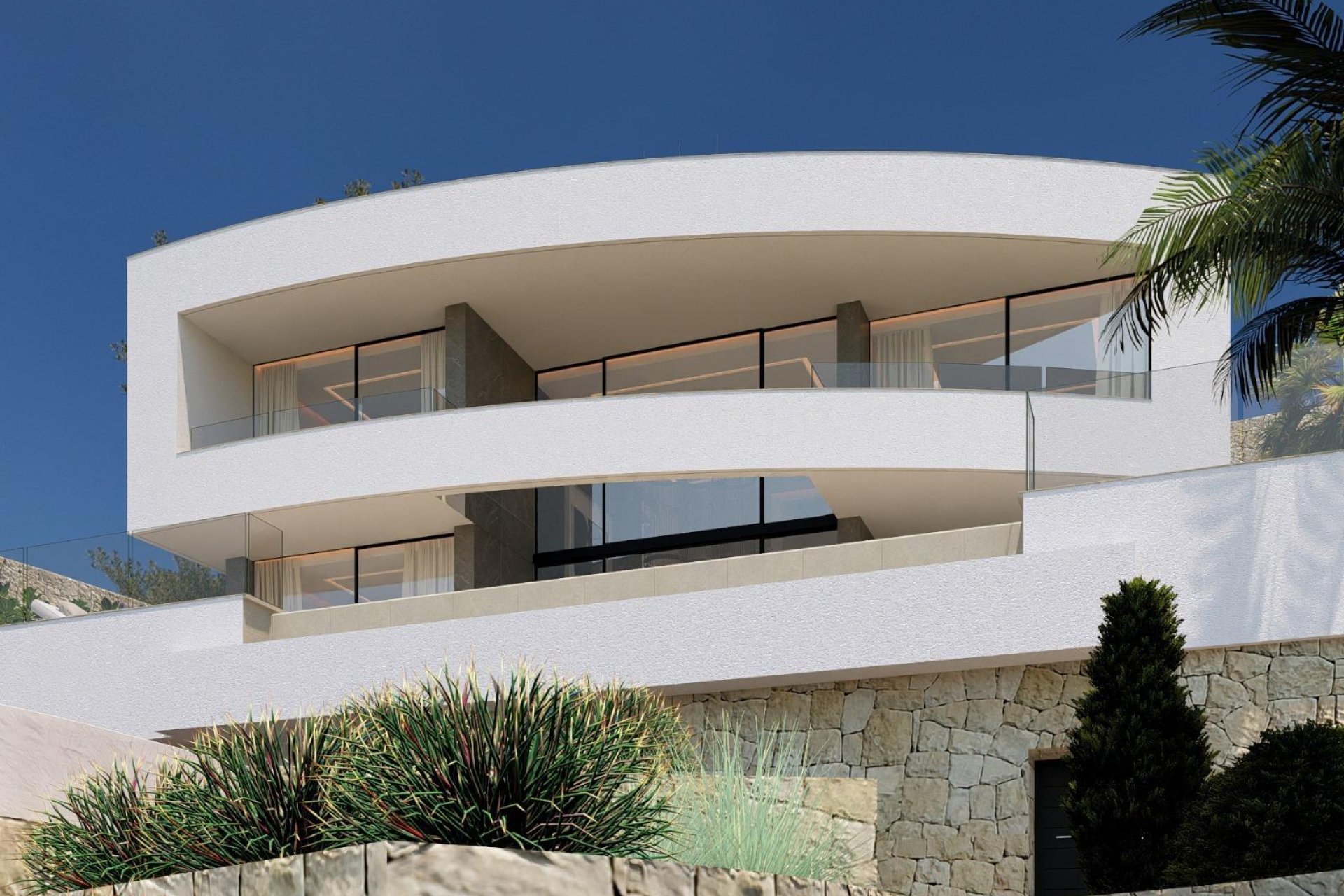 Obra nueva - Villa -
Calpe - Empedrola