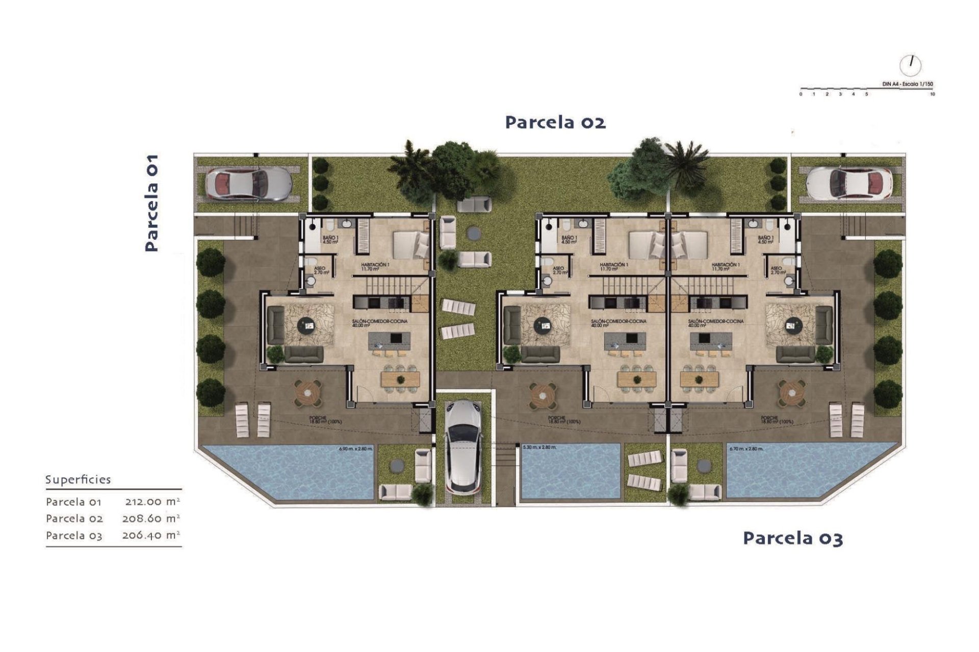 Obra nueva - Villa -
Dolores - polideportivo