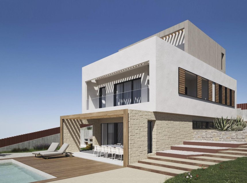 Obra nueva - Villa -
Finestrat - Campana Garden