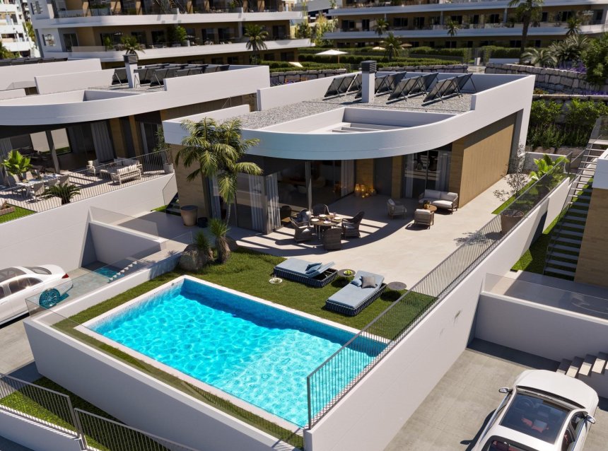 Obra nueva - Villa -
Finestrat - Campana Garden