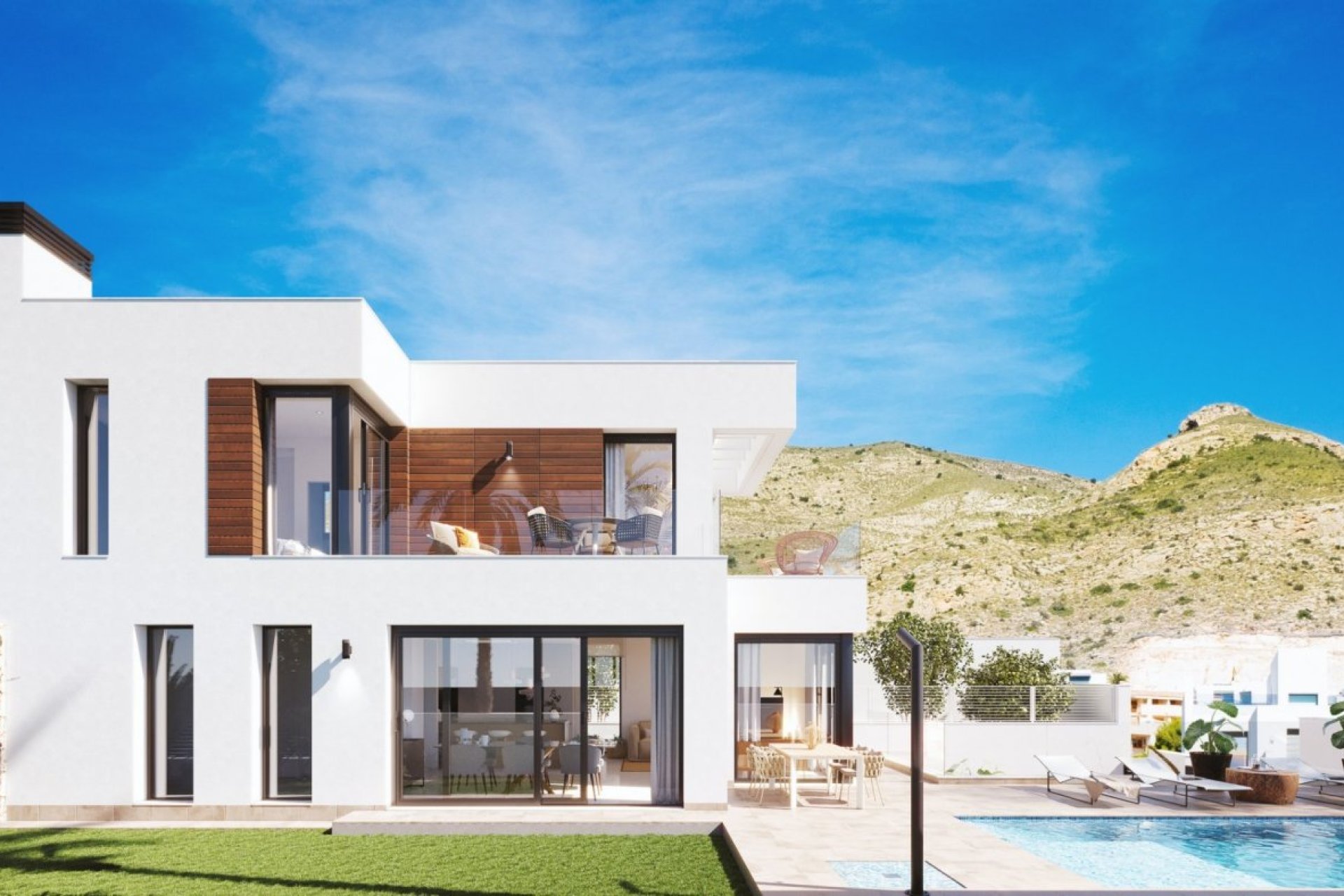 Obra nueva - Villa -
Finestrat - Sierra Cortina