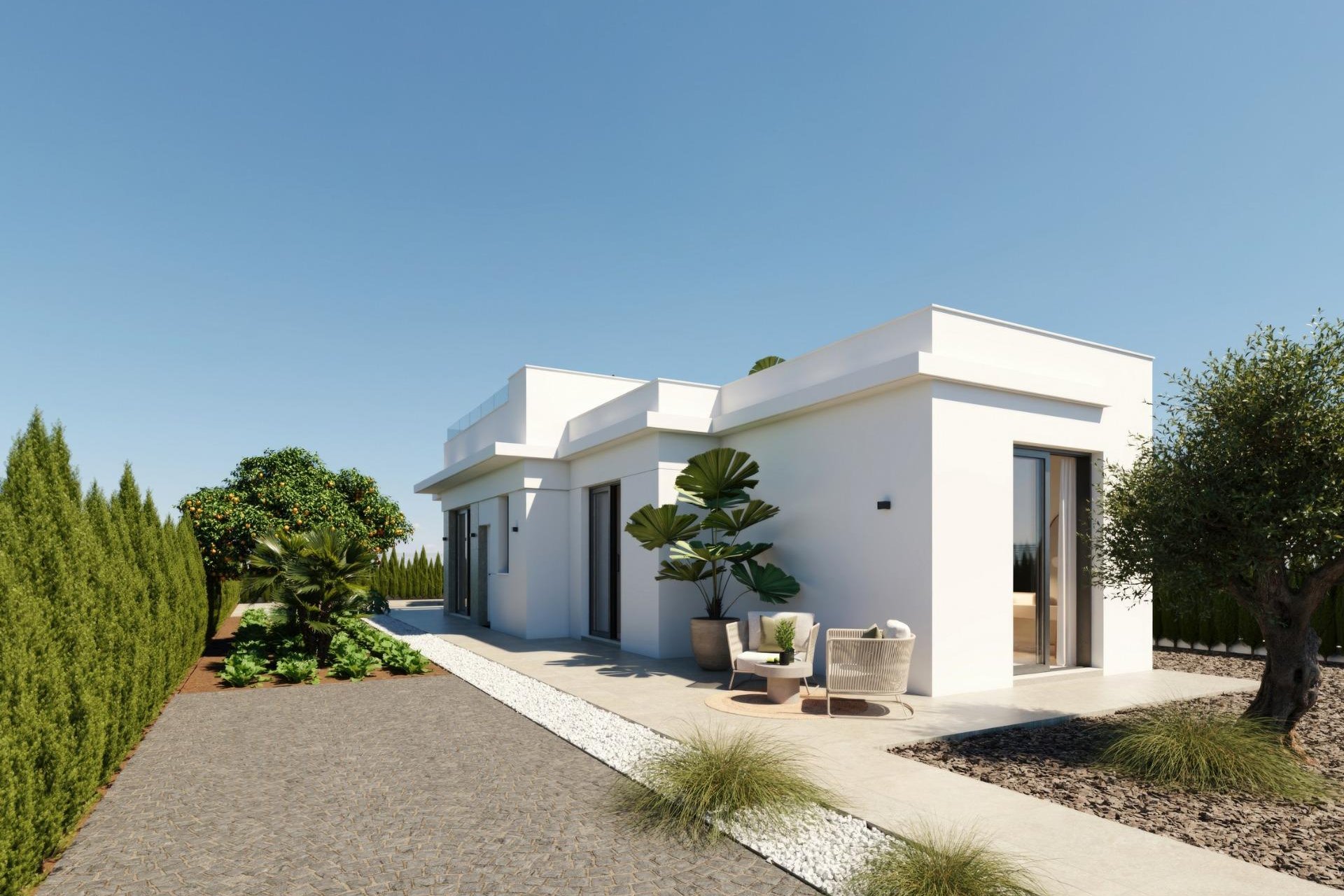 Obra nueva - Villa -
Fuente Álamo - Hacienda Del Álamo Golf