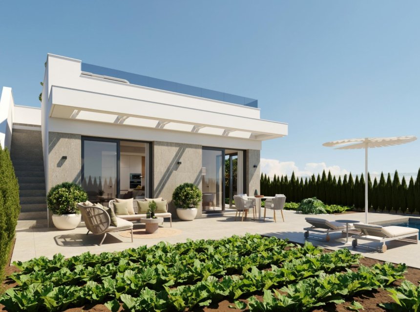 Obra nueva - Villa -
Fuente Álamo - Hacienda Del Álamo Golf