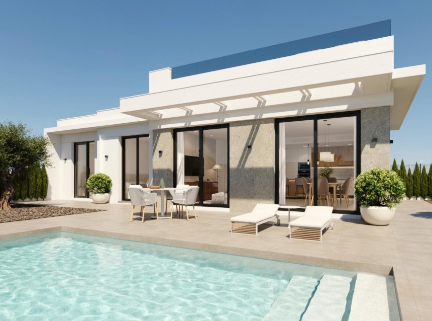 Obra nueva - Villa -
Fuente Álamo - Hacienda Del Álamo Golf