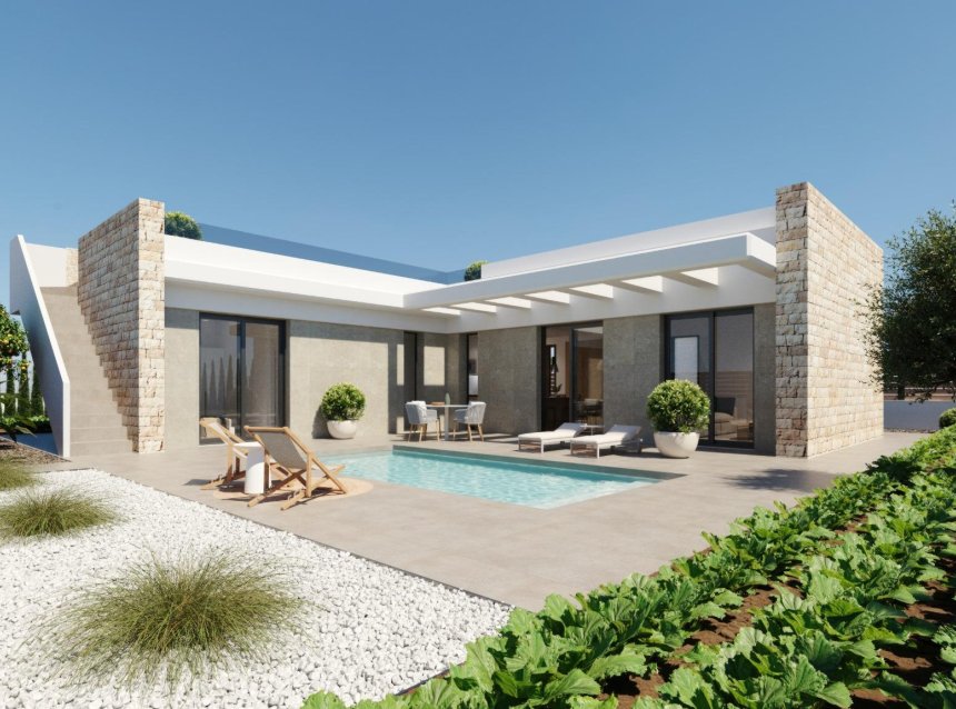 Obra nueva - Villa -
Fuente Álamo - Hacienda del Alamo