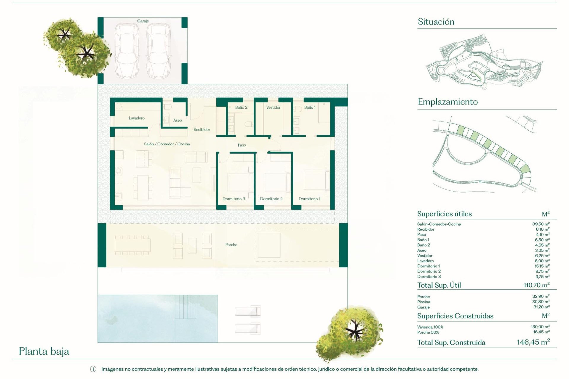 Obra nueva - Villa -
Fuente Álamo - Hacienda del Alamo
