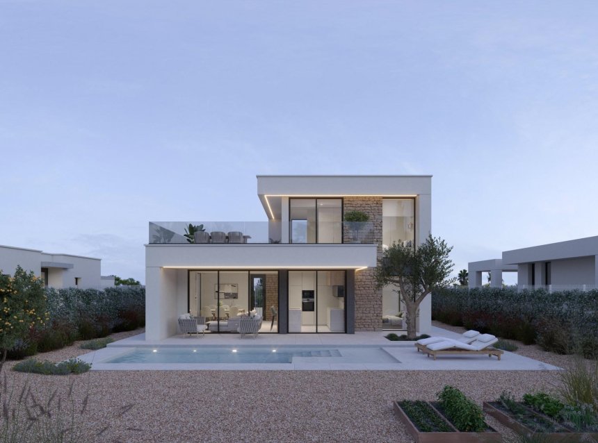 Obra nueva - Villa -
Fuente Álamo - Hacienda del Alamo