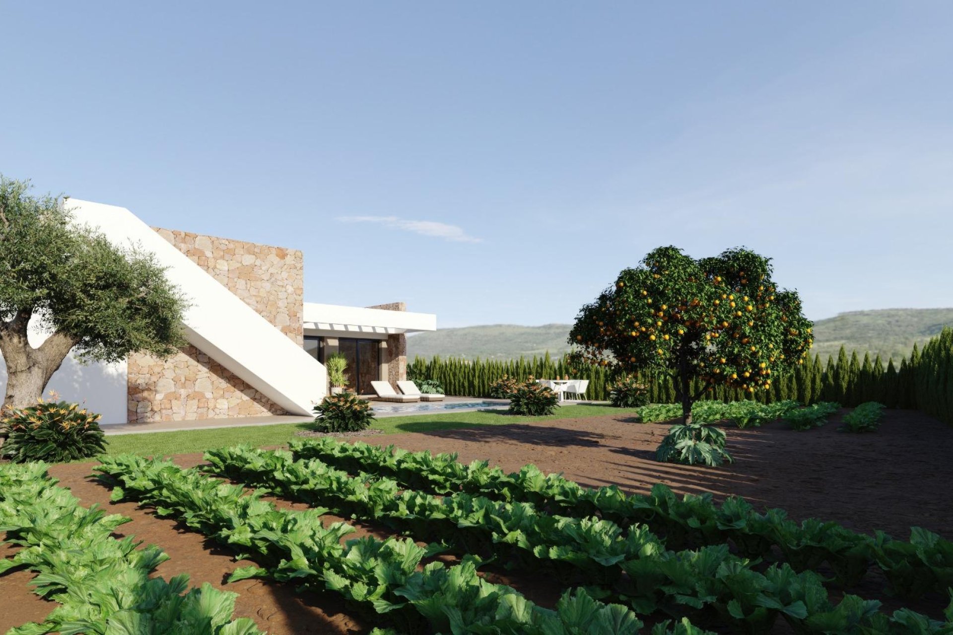 Obra nueva - Villa -
Fuente Álamo - Hacienda del Alamo