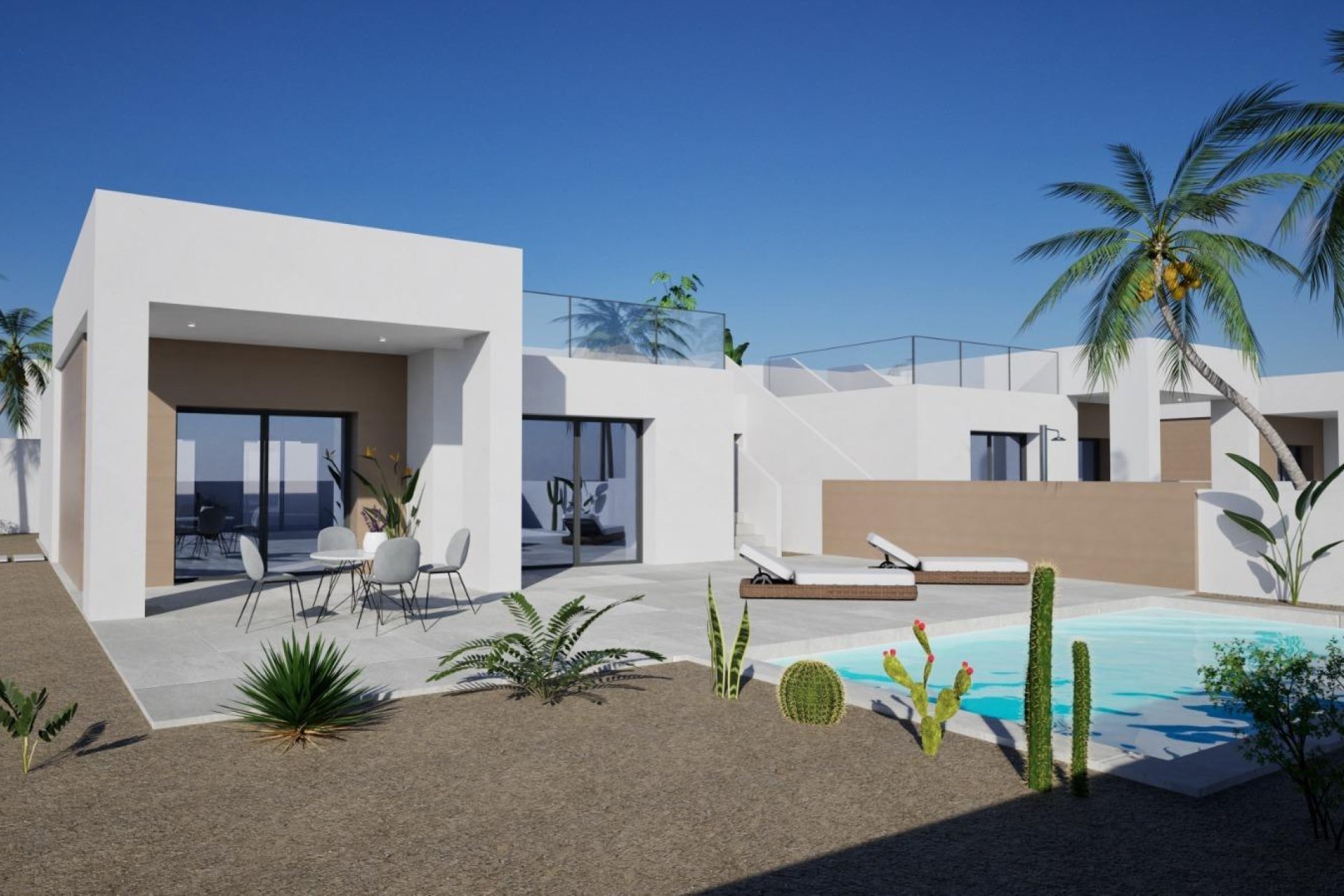 Obra nueva - Villa -
La Romana - Villas de la Romana