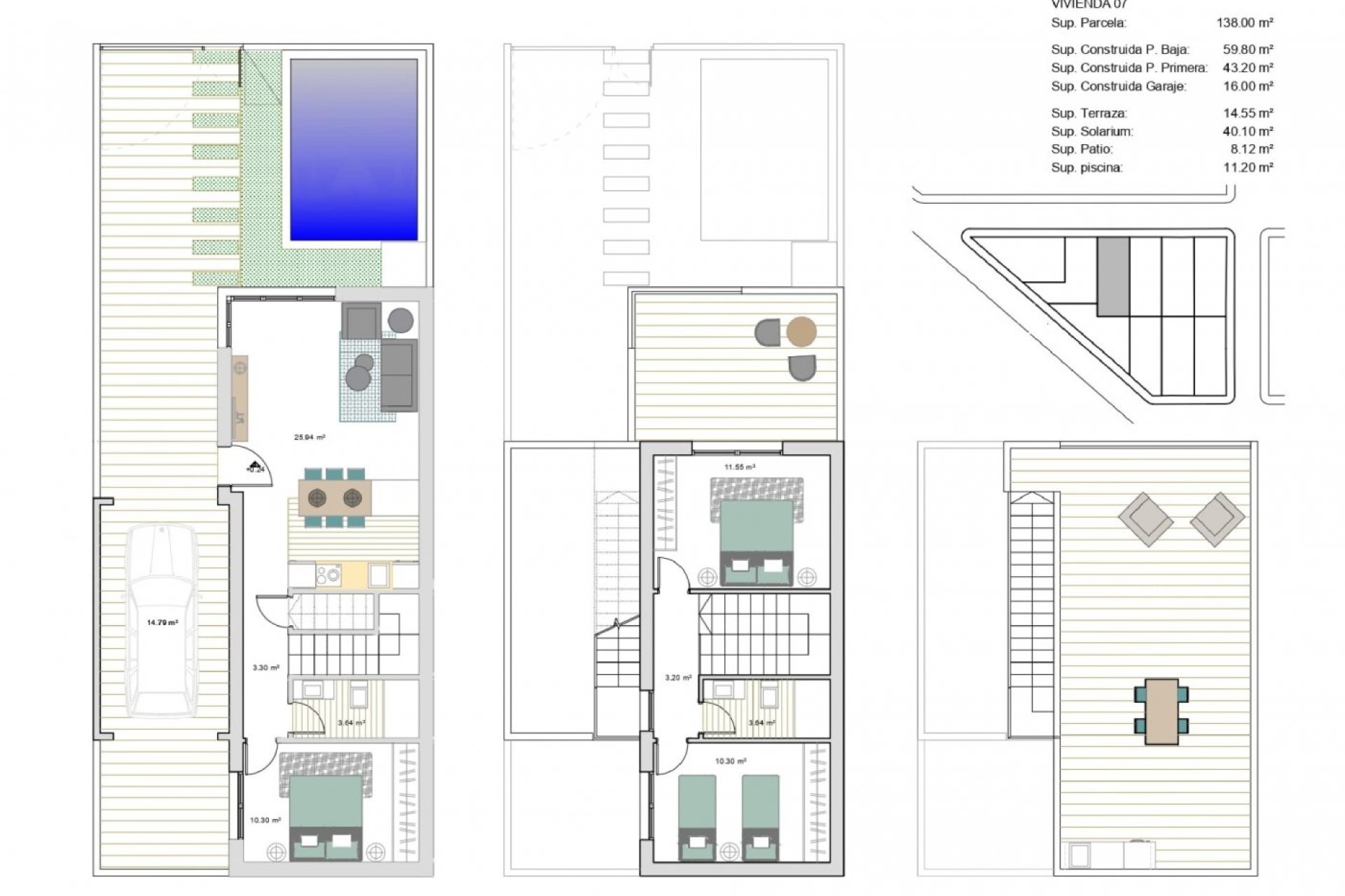 Obra nueva - Villa -
Los Alcazares - La Concha