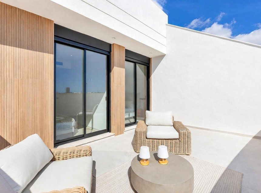 Obra nueva - Villa -
Los Alcazares - Serena Golf