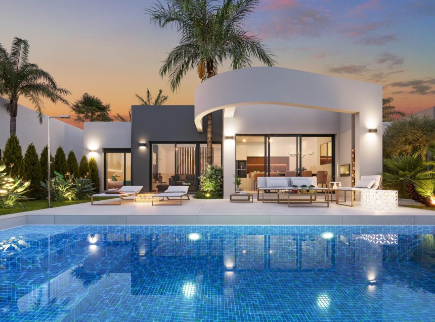 Obra nueva - Villa -
Los Alcazares - Serena Golf