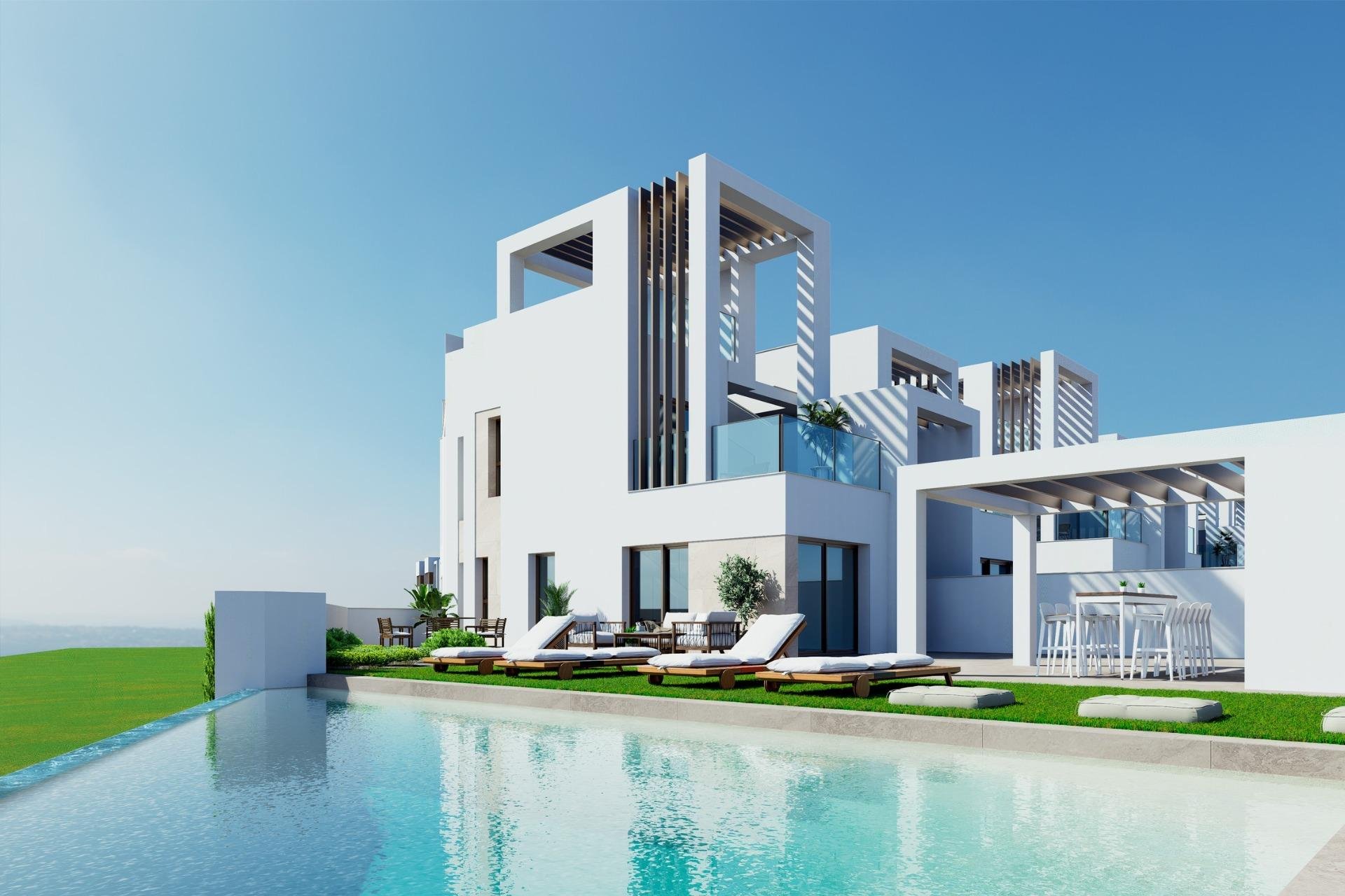 Obra nueva - Villa -
Los Alcazares - Serena Golf
