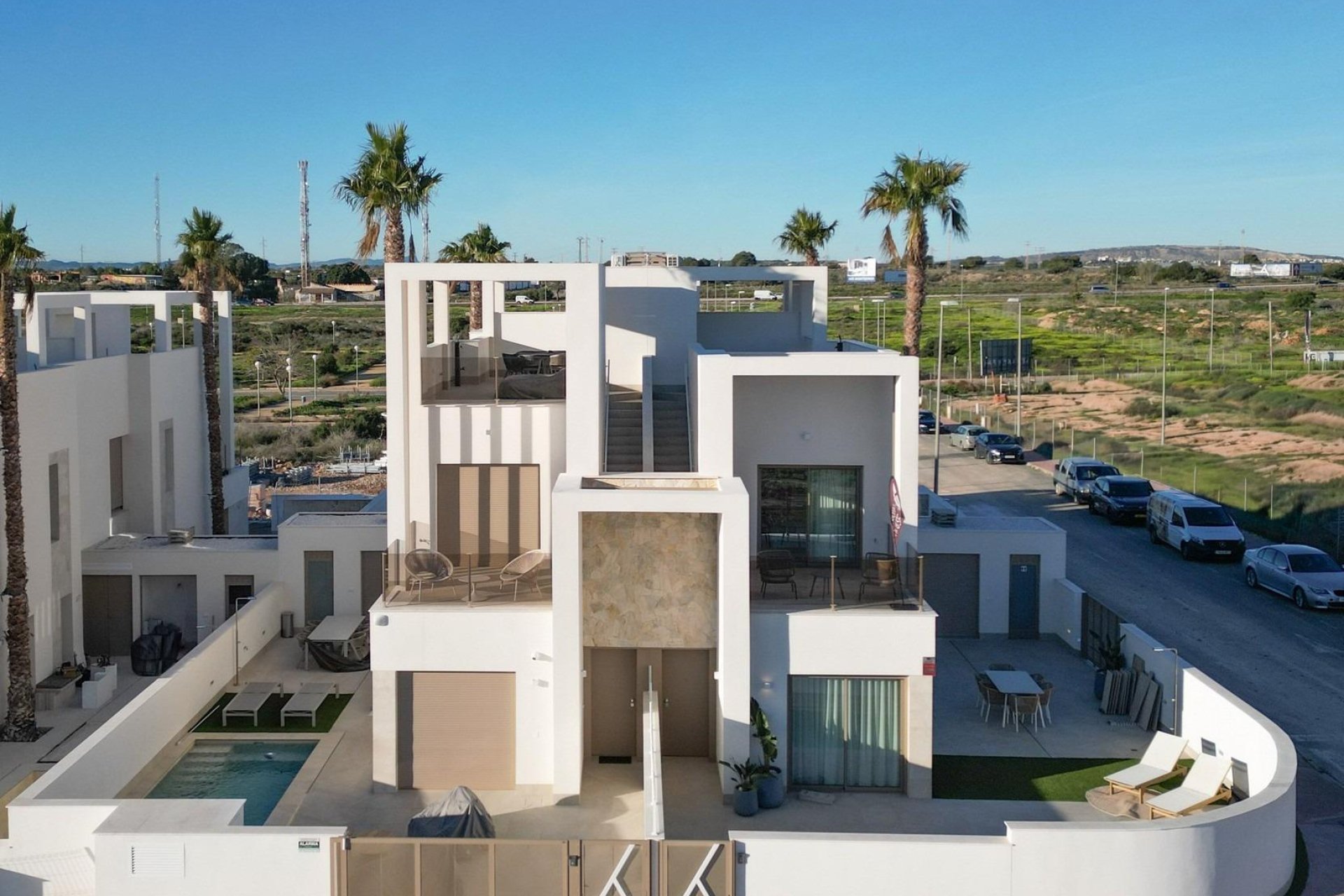 Obra nueva - Villa -
Los Alcazares - Serena Golf
