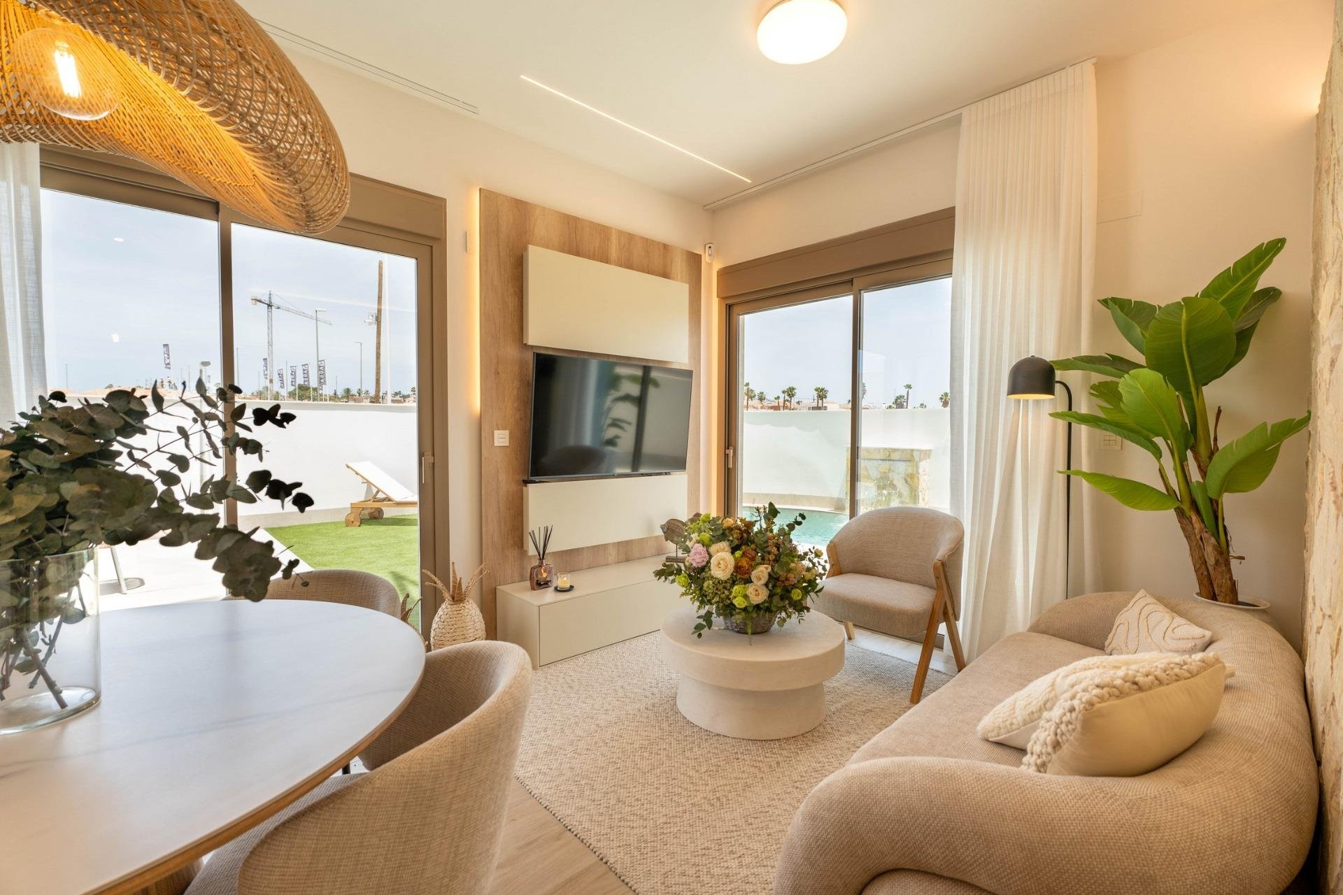 Obra nueva - Villa -
Los Alcazares - Serena Golf