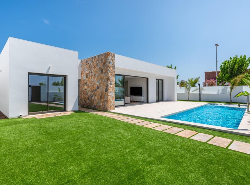 Obra nueva - Villa -
Los Alcazares - Serena Golf