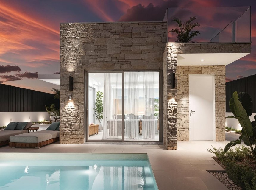 Obra nueva - Villa -
Los Alcazares - Torre del Rame