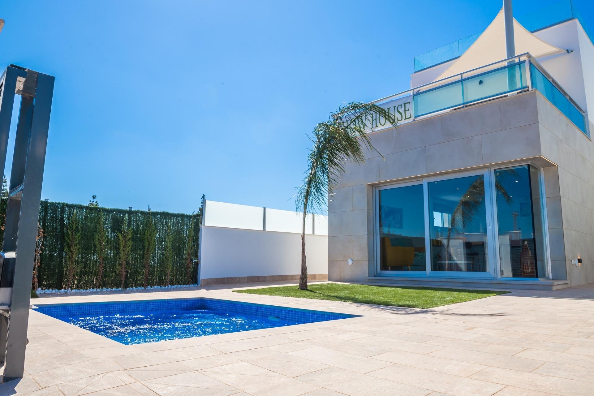 Obra nueva - Villa -
Los Alcazares - Torre del Rame