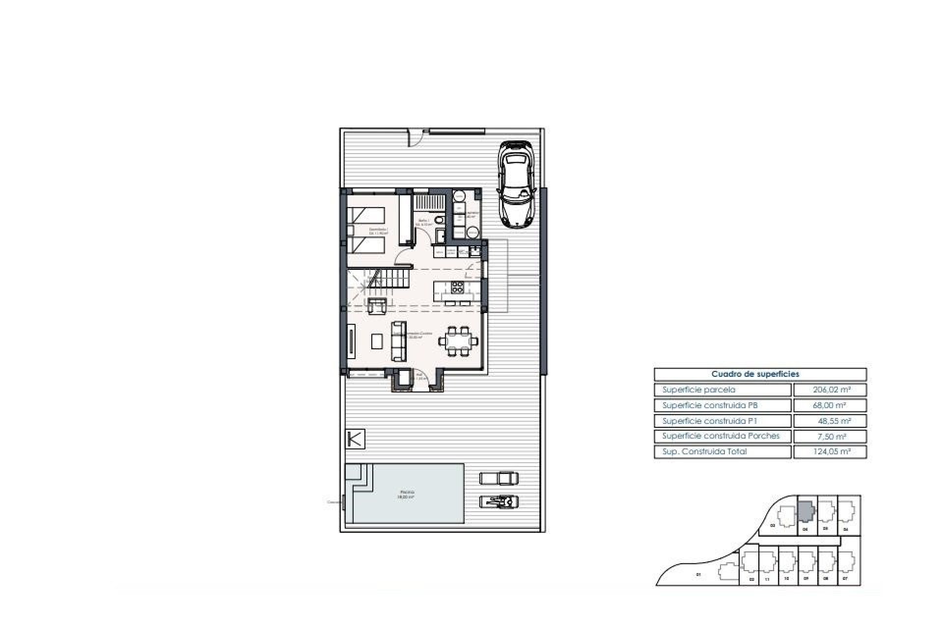 Obra nueva - Villa -
Los Montesinos - La Herrada