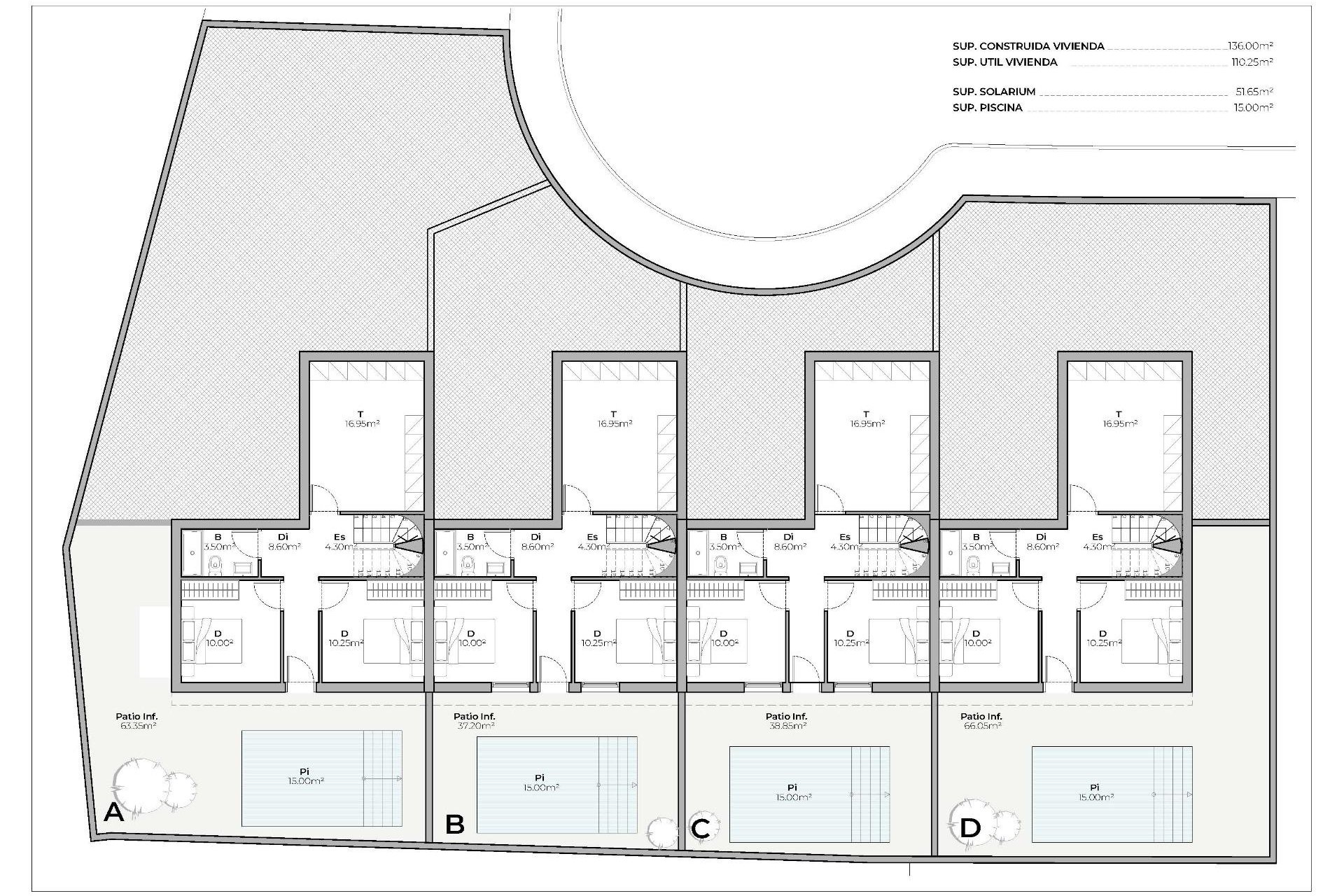 Obra nueva - Villa -
Mazarron - Country Club