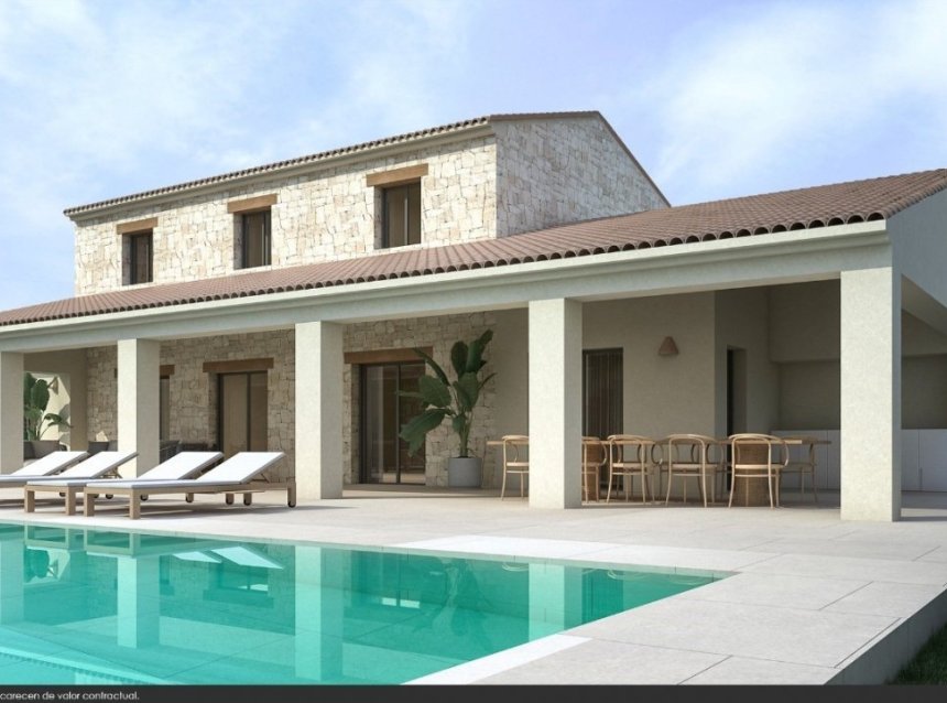 Obra nueva - Villa -
Moraira_Teulada - Benirrama