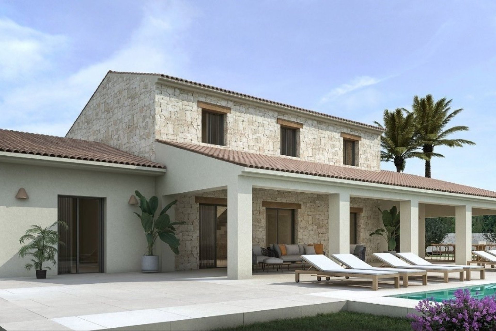 Obra nueva - Villa -
Moraira_Teulada - Fustera