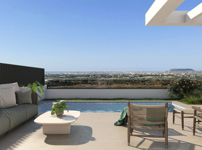 Obra nueva - Villa -
Mutxamel - Cotoveta