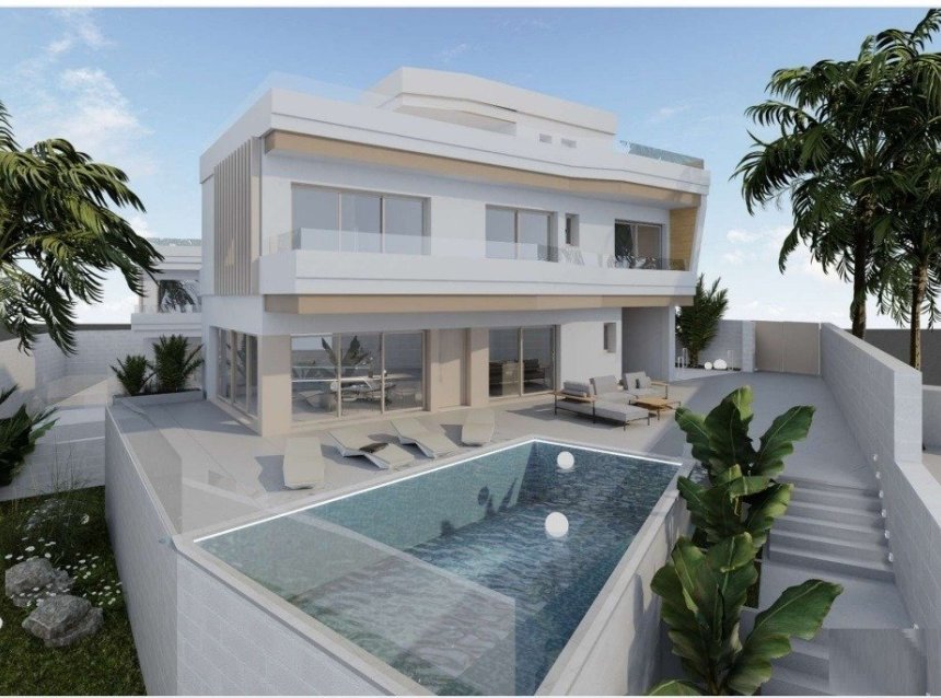 Obra nueva - Villa -
Orihuela Costa - Aguamarina