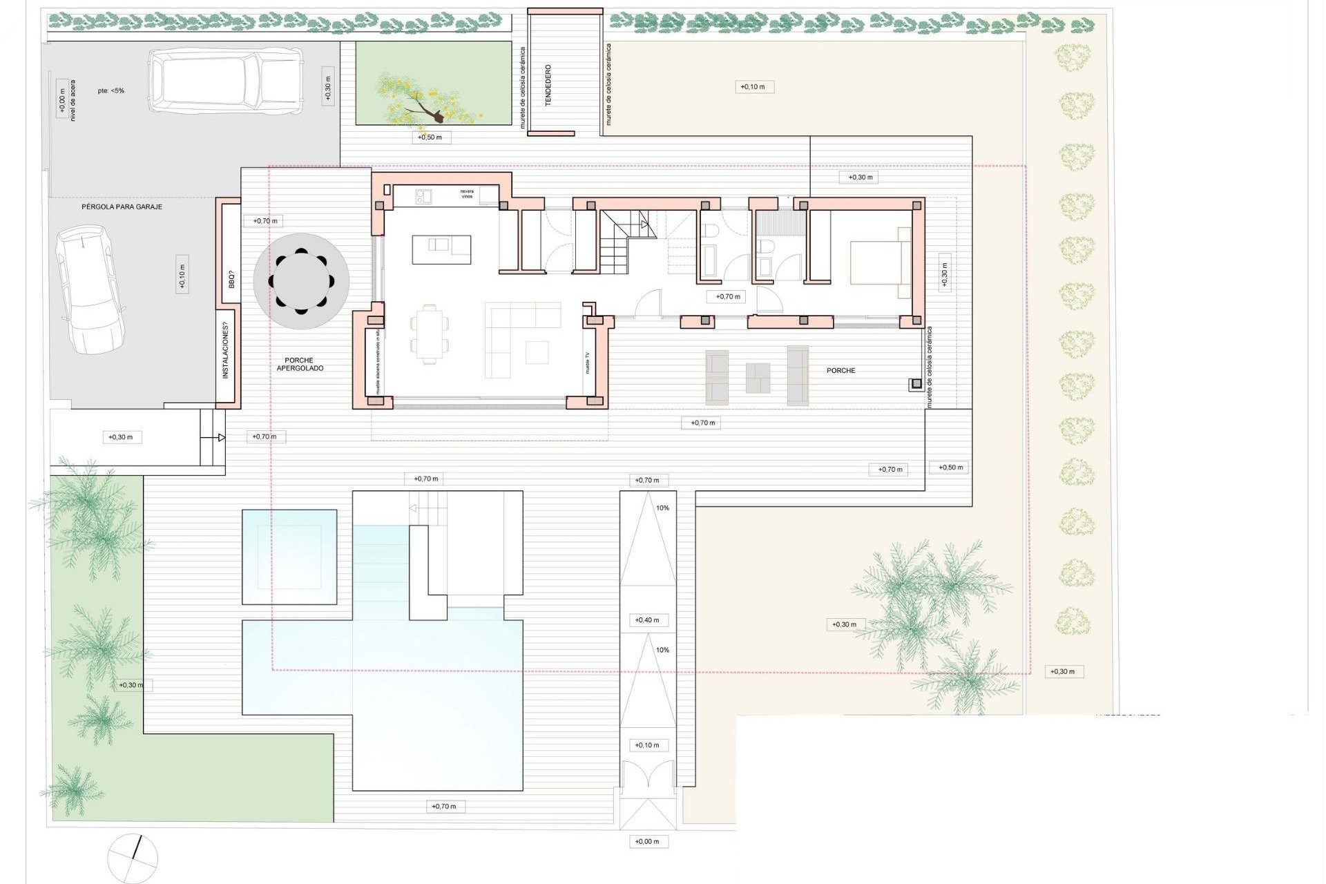 Obra nueva - Villa -
Orihuela Costa - Cabo Roig