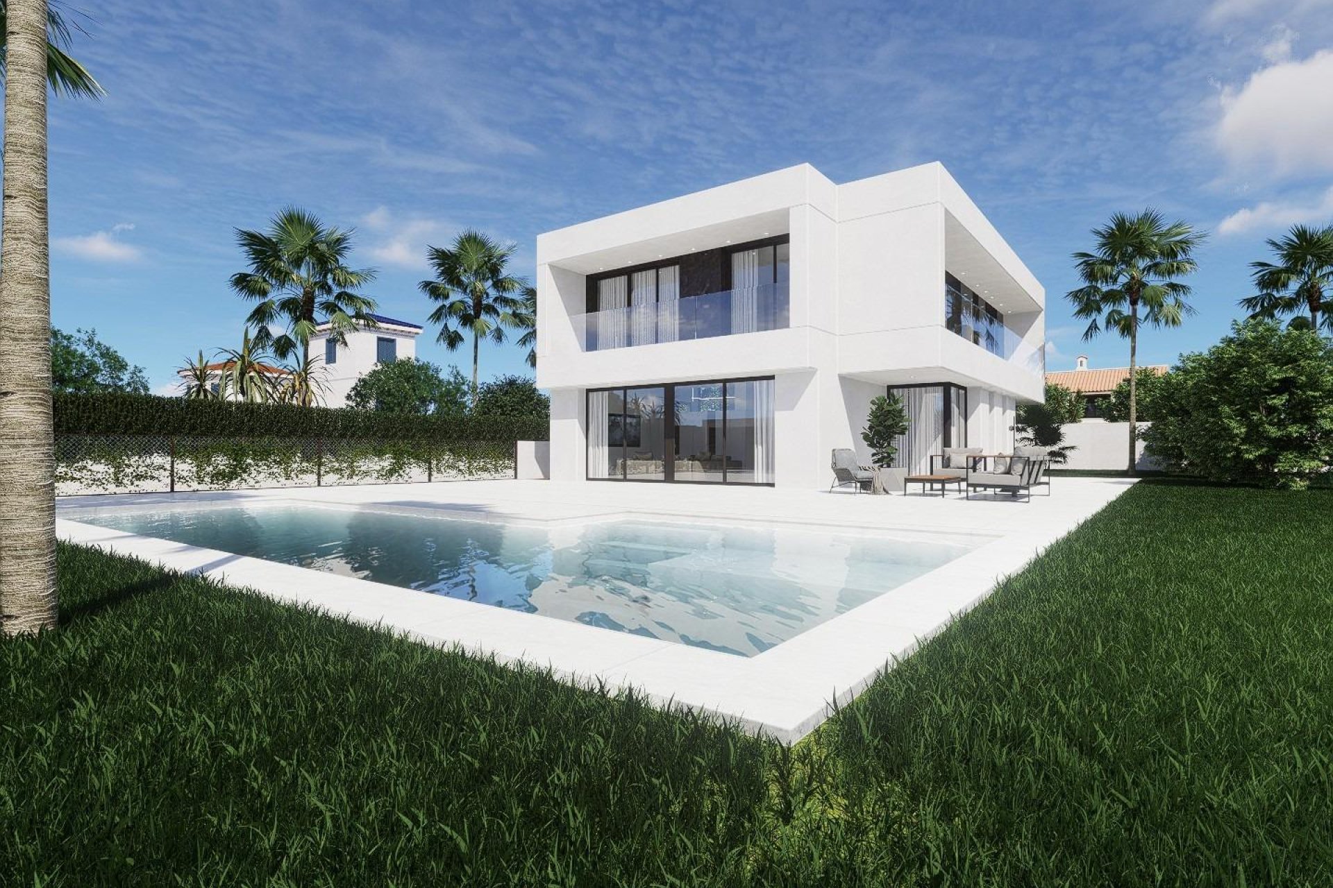 Obra nueva - Villa -
Orihuela Costa - La Zenia