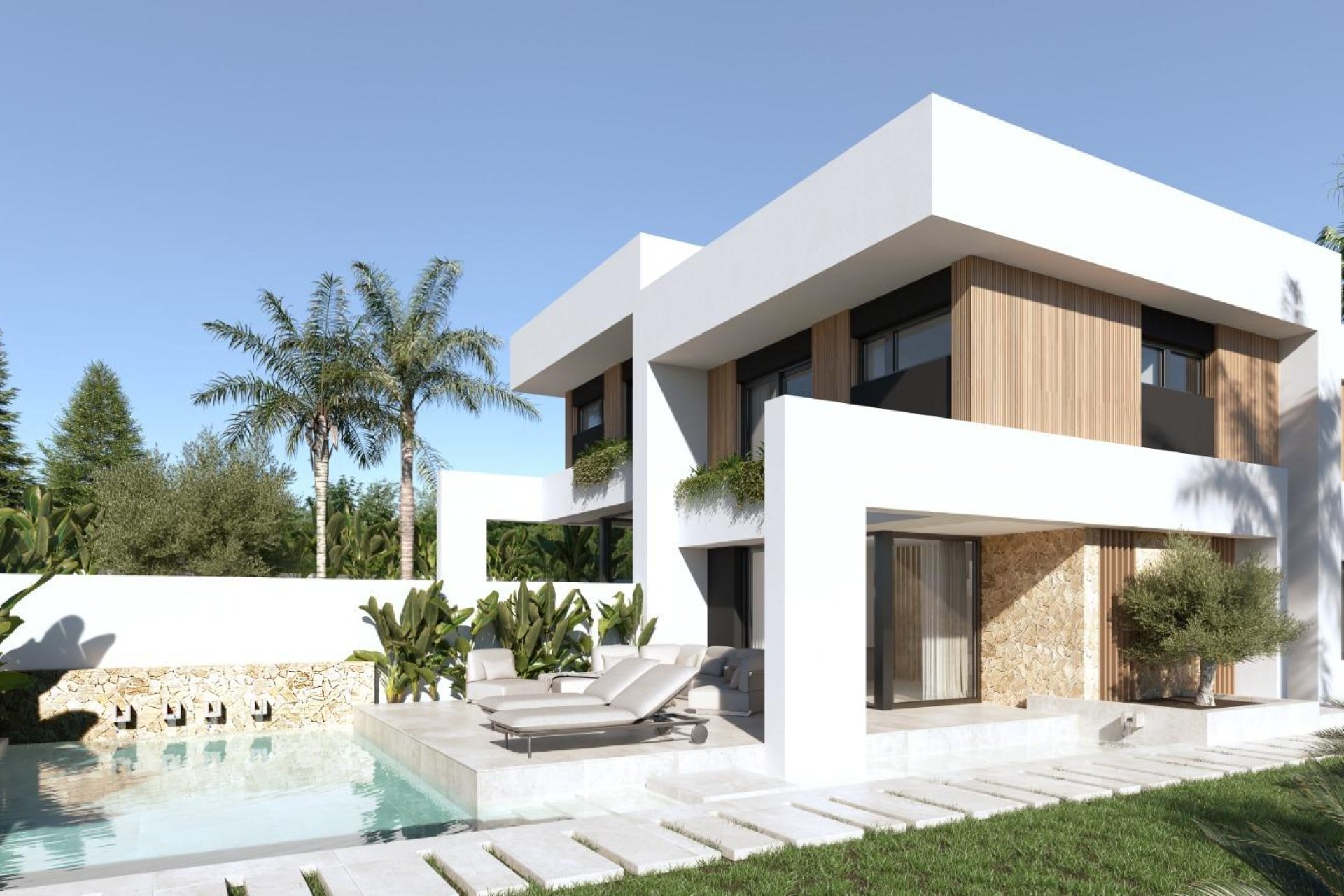 Obra nueva - Villa -
Orihuela Costa - Las Filipinas