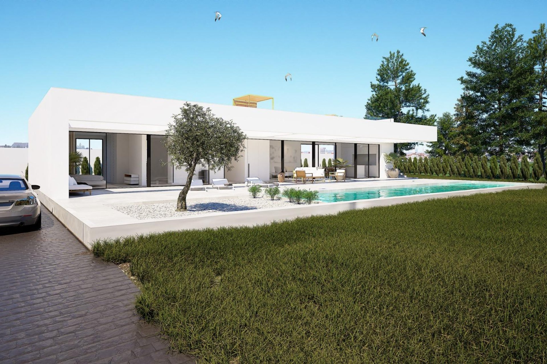 Obra nueva - Villa -
Orihuela Costa - Las Filipinas