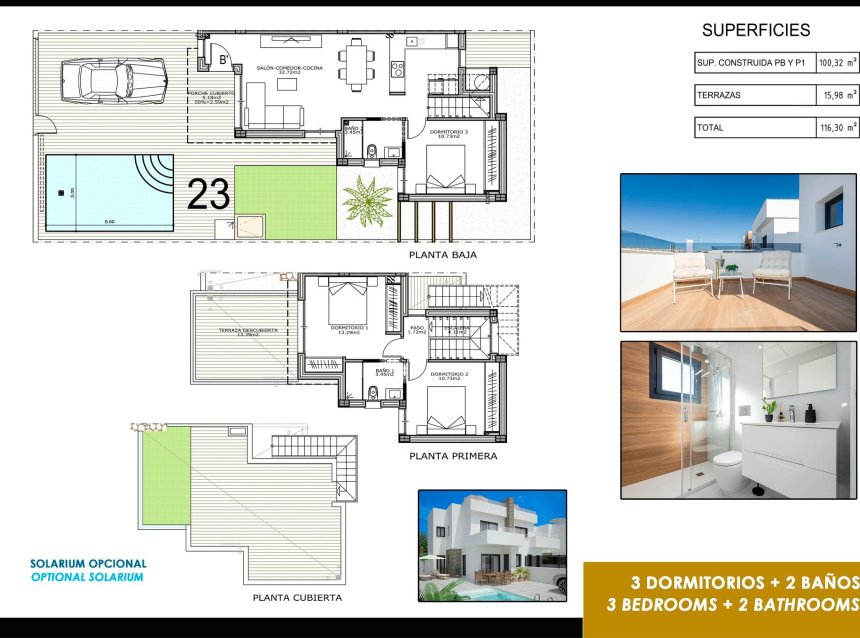 Obra nueva - Villa -
Orihuela - Vistabella Golf