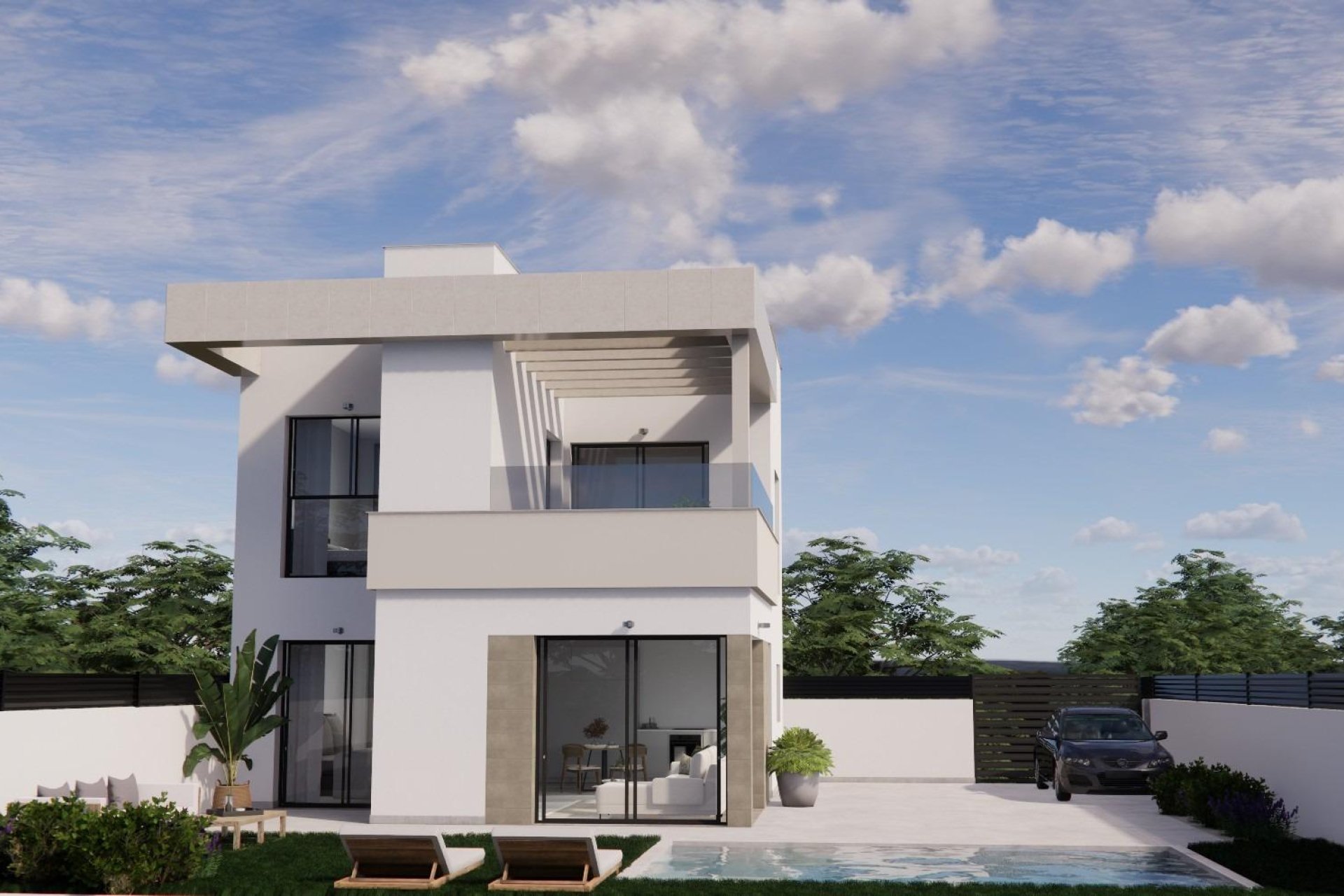 Obra nueva - Villa -
Orihuela - Vistabella Golf
