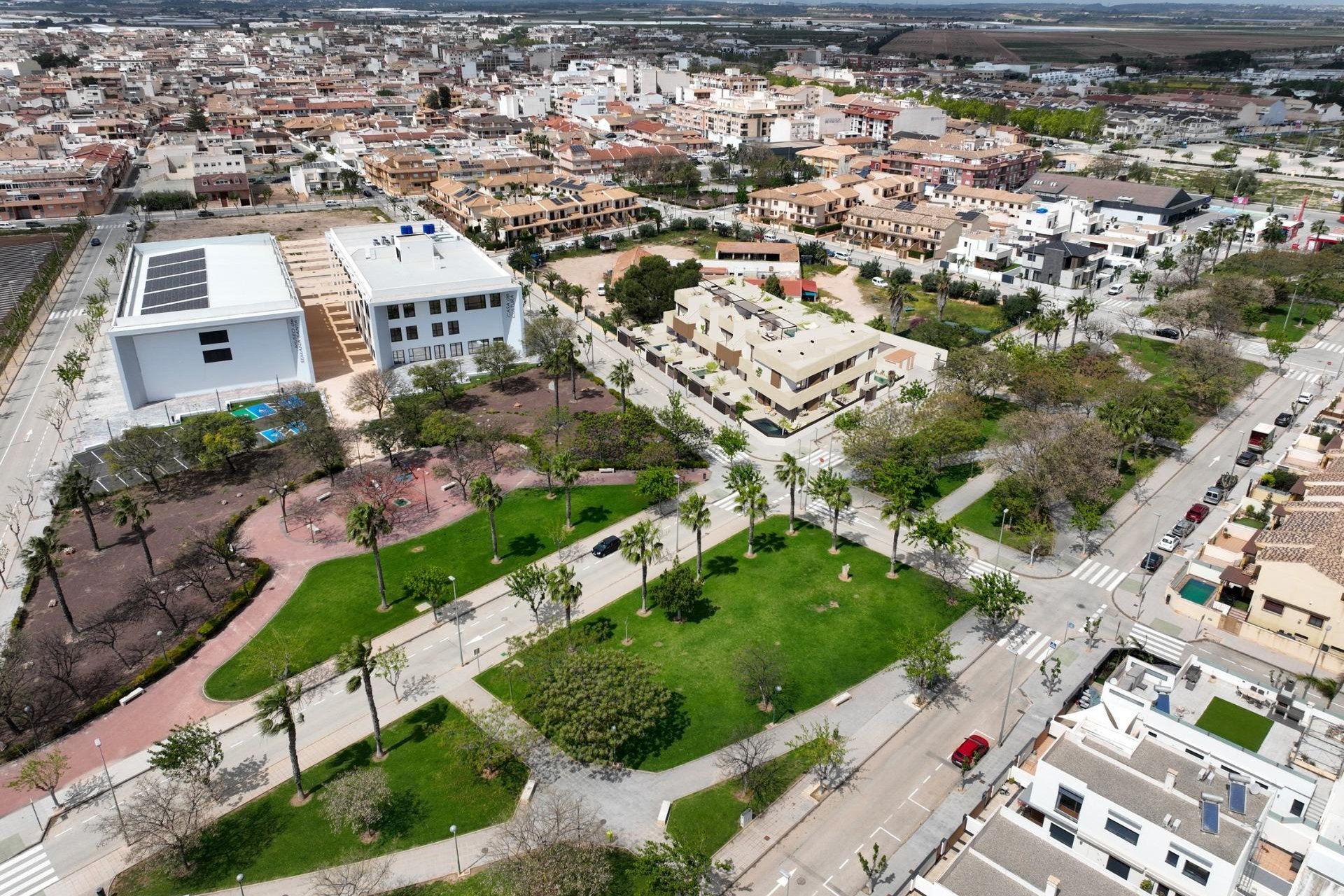Obra nueva - Villa -
Pilar de la Horadada - parques de Andromeda