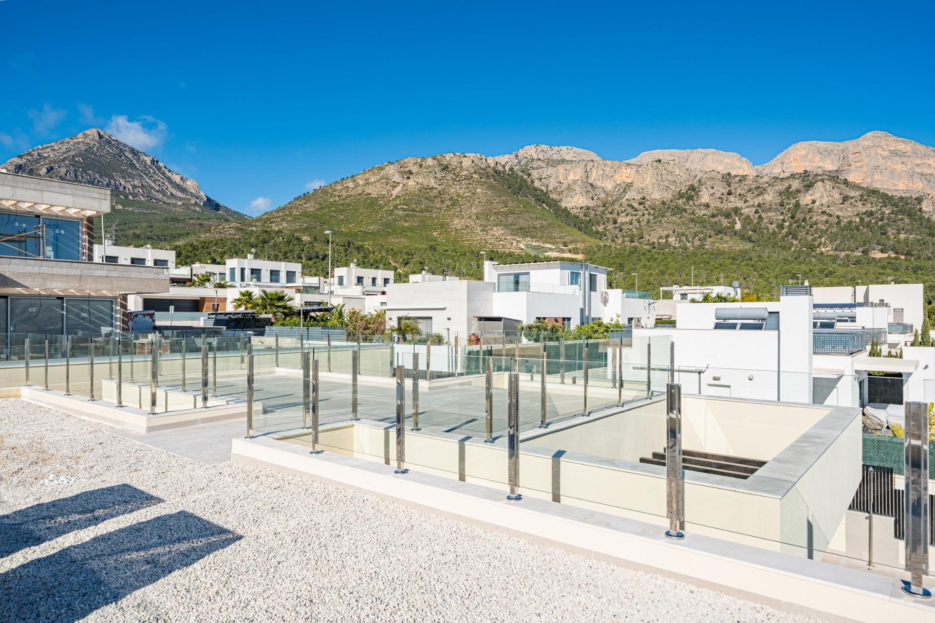 Obra nueva - Villa -
Polop - La Alberca