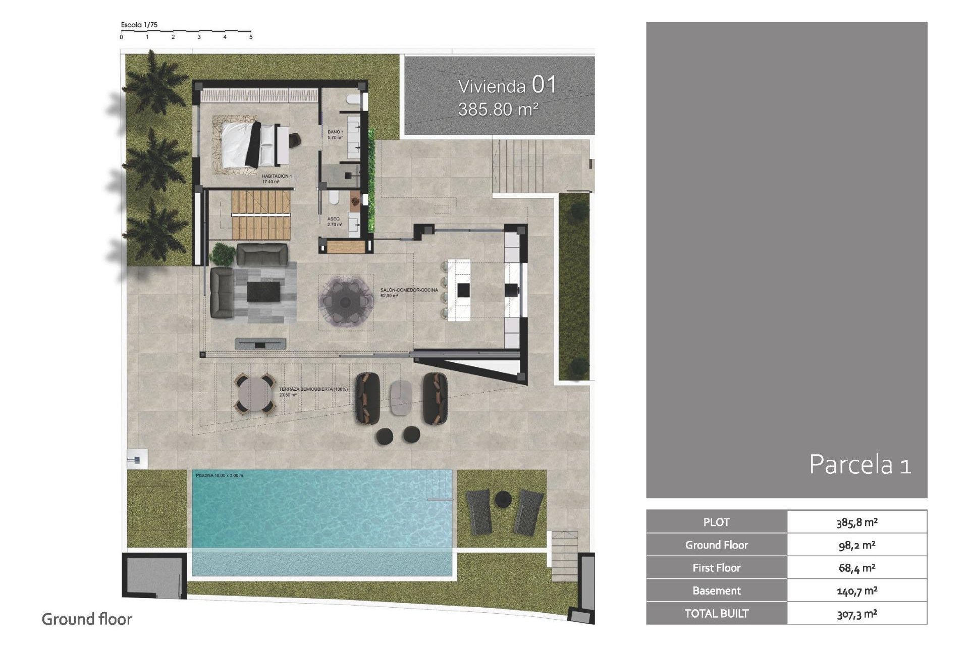 Obra nueva - Villa -
Polop - Urbanizaciones