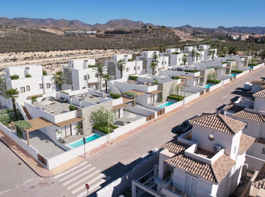 Obra nueva - Villa -
Puerto de Mazarron - Caleñares