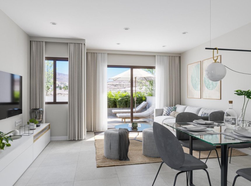 Obra nueva - Villa -
Puerto de Mazarron - Caleñares